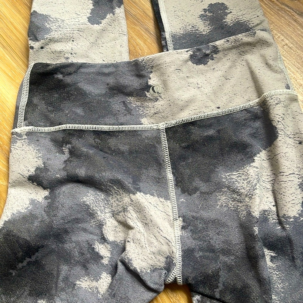 Lululemon Wunder Under Pant Black / Quilting Winter - Picture 1 of 7